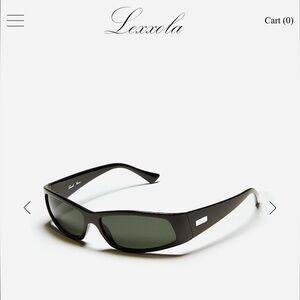 Lexxola Sami Black Sunglasses NEW